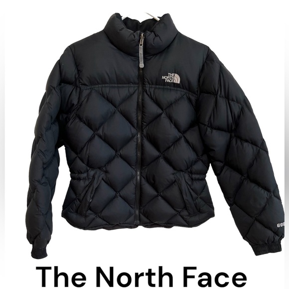 The North Face Jackets & Blazers - The North Face Women’s Vintage Nuptse 600 Down Black Zip Up Puffer Jacket -Small